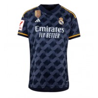 Koszulka piłkarska Real Madrid David Alaba #4 Strój wyjazdowy dla kobiety 2023-24 tanio Krótki Rękaw